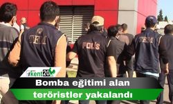 Bomba eğitimi alan teröristler yakalandı