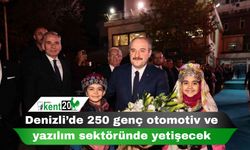 Denizli’de 250 genç otomotiv ve yazılım sektöründe yetişecek