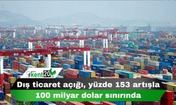 Dış ticaret açığı, yüzde 153 artışla 100 milyar dolar sınırında