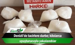 Denizli’de tacirlere darbe; kilolarca uyuşturucuyla yakalandılar