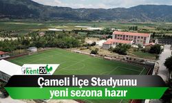 Çameli İlçe Stadyumu yeni sezona hazır