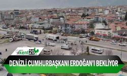 Denizli, Cumhurbaşkanı Erdoğan’ı bekliyor