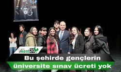 Bu şehirde gençlerin üniversite sınav ücreti yok