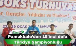 Pamukkale’den 15’inci defa Türkiye Şampiyonluğu