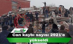Can kaybı sayısı 2921'e yükseldi