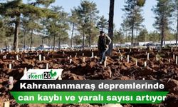 Kahramanmaraş depremlerinde can kaybı ve yaralı sayısı artıyor