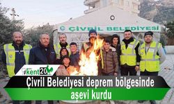 Çivril Belediyesi deprem bölgesinde aşevi kurdu