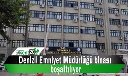Denizli Emniyet Müdürlüğü binası boşaltılıyor