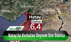 Hatay'da Korkutan Deprem Son Dakika