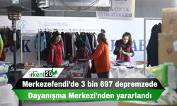 Merkezefendi’de 3 bin 697 depremzede Dayanışma Merkezi’nden yararlandı