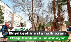 Büyükşehir usta halk ozanı Özay Gönlüm’ü unutmuyor