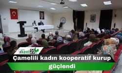 Çamelili kadın kooperatif kurup güçlendi
