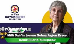 Milli Şair’in torunu Selma Argon Ersoy, Denizlililerle buluşacak