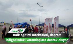 Halk eğitimi merkezleri, deprem bölgesindeki vatandaşlara destek oluyor