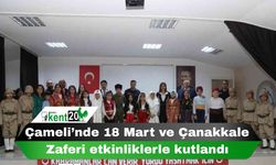 Çameli’nde 18 Mart ve Çanakkale Zaferi etkinliklerle kutlandı