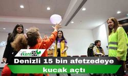 Denizli 15 bin afetzedeye kucak açtı