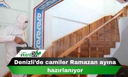 Denizli’de camiler Ramazan ayına hazırlanıyor