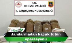 Jandarmadan kaçak tütün operasyonu