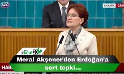 Meral Akşener’den Erdoğan’a sert tepki…