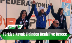 Türkiye Kayak Liginden Denizli'ye Derece