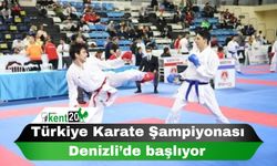 Türkiye Karate Şampiyonası Denizli’de başlıyor