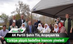AK Partili Şahin Tin, Acıpayam’da Türkiye yüzyılı hedefine inancını yineledi