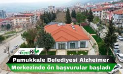 Pamukkale Belediyesi Alzheimer Merkezinde ön başvurular başladı