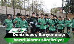 Denizlispor, Sarıyer maçı hazırlıklarını sürdürüyor