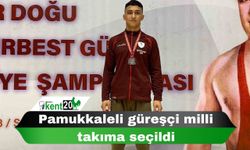 Pamukkaleli güreşçi milli takıma seçildi