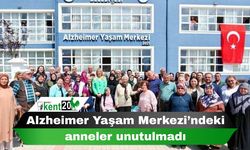 Alzheimer Yaşam Merkezi’ndeki anneler unutulmadı
