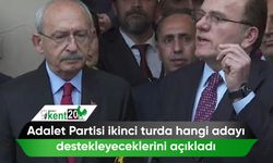 Adalet Partisi ikinci turda hangi adayı destekleyeceklerini açıkladı