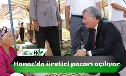 Honaz’da üretici pazarı açılıyor