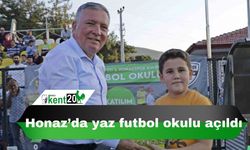 Honaz’da yaz futbol okulu açıldı