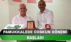 PAMUKKALE’DE COŞKUN DÖNEMİ BAŞLADI