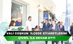 Vali Coşkun, ilçede ziyaretlerini Çivril ile devam etti