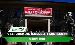Vali Coşkun, ilçede ziyaretlerini sürdürdü