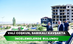 Vali Coşkun, sabıkalı kavşakta incelemelerde bulundu