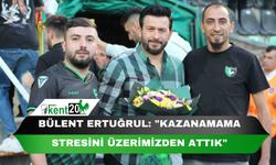 Bülent Ertuğrul: "Kazanamama stresini üzerimizden attık"
