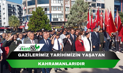 GAZİLERİMİZ TARİHİMİZİN YAŞAYAN KAHRAMANLARIDIR