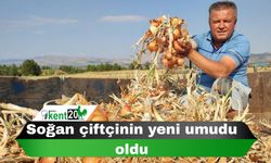 Soğan çiftçinin yeni umudu oldu