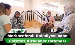 Merkezefendi Belediyesi’nden ücretsiz Alzheimer taraması