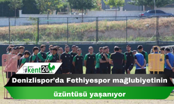 Denizlispor’da Fethiyespor mağlubiyetinin üzüntüsü yaşanıyor