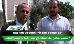 Başkan Coşkun; “İnsan odaklı bir belediyecilik için var gücümüzle çalışıyoruz”