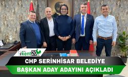 CHP SERİNHİSAR BELEDİYE BAŞKAN ADAY ADAYINI AÇIKLADI