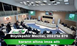 Büyükşehir Meclisi, 2023’te 876 kararın altına imza attı