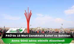 PAÜ’de 18 Mart Çanakkale Zaferi ve Şehitleri Anma Günü adına etkinlik düzenlendi