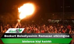 Bozkurt Belediyesinin Ramazan etkinliğine binlerce kişi katıldı