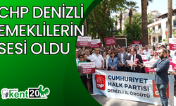 CHP Denizli emeklilerin sesi oldu