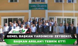 Genel Başkan Yardımcısı Zeybekci, Başkan Arslan’ı tebrik etti