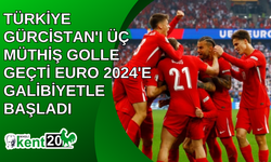 Türkiye Gürcistan'ı üç müthiş golle geçti EURO 2024'e galibiyetle başladı